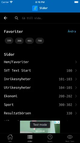 Game screenshot TextTV.nu - SVT Text TV hack