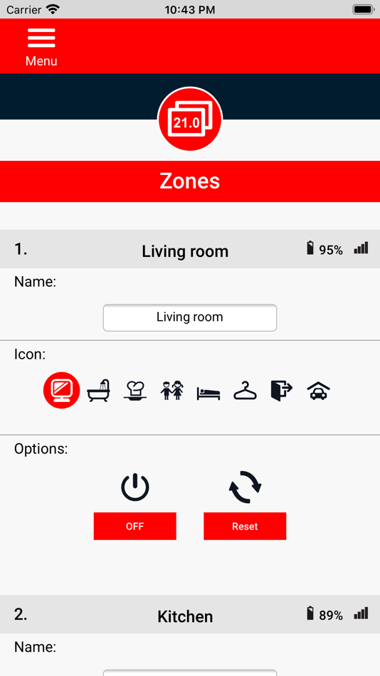 #1. Roth Touchline® SL (iOS) Podle: Roth North Europe A/S