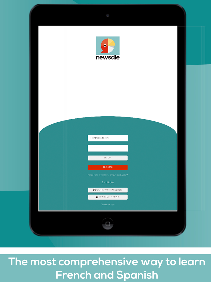 Newsdle Learn Spanish French