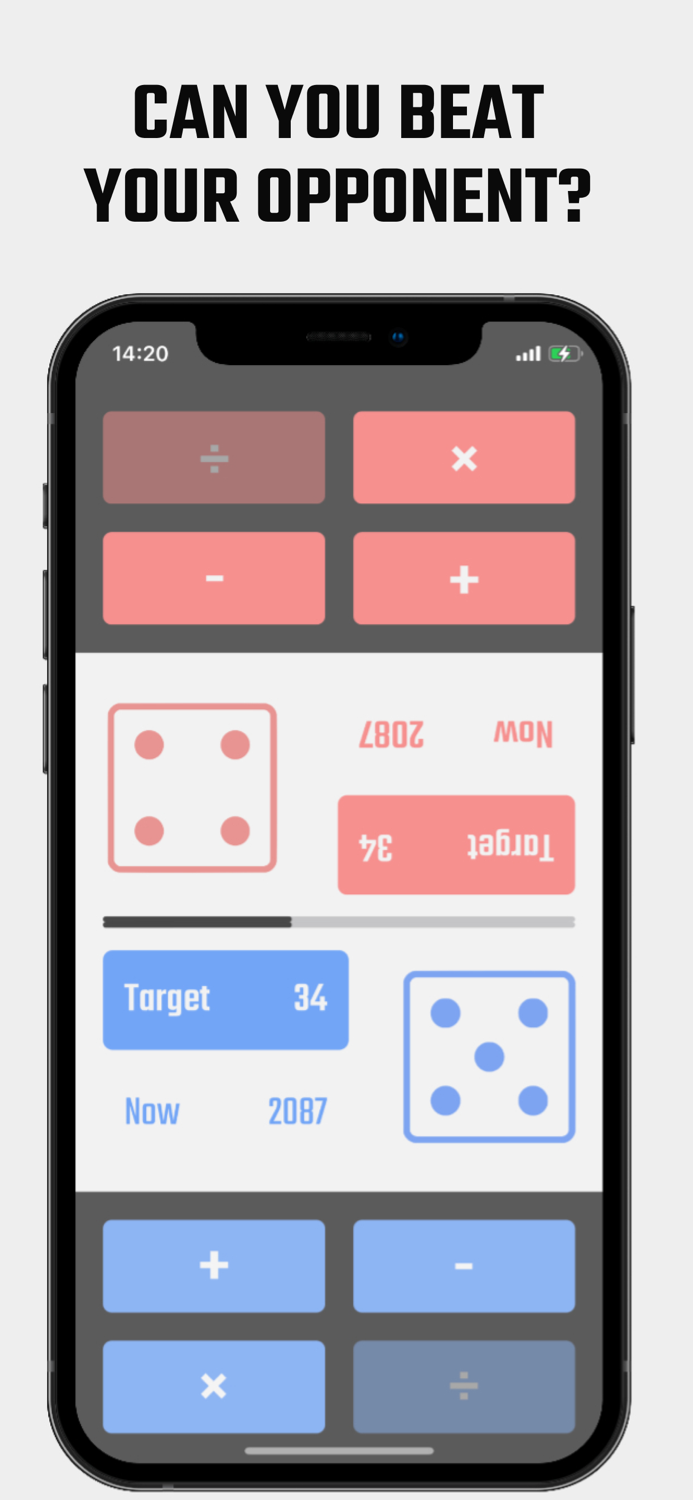 Math Game - 2 players game