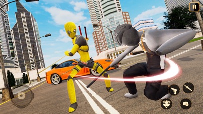 Screenshot #1 pour stickman double épée mort Hero