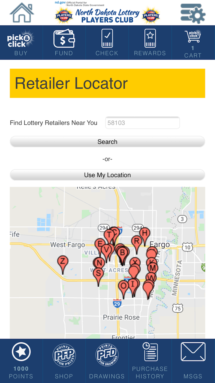 ND Lottery Players Club