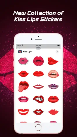 Game screenshot Sexy Kiss Lips Stickers apk
