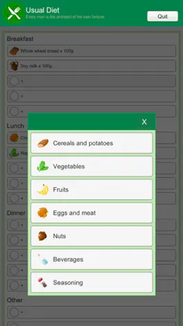 Game screenshot Usual Diet apk