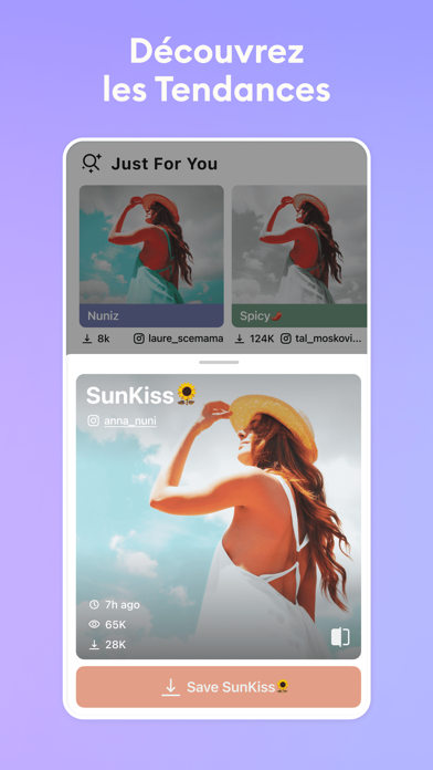 Screenshot #2 pour Filtertune par Lightricks