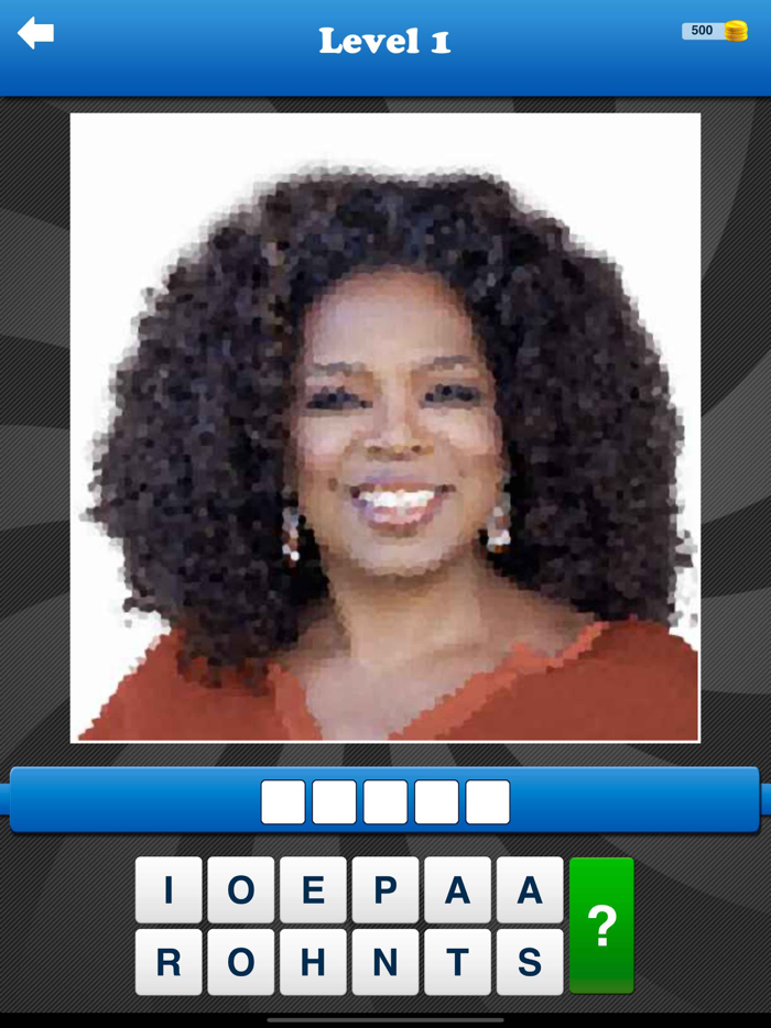 Guess the Celebrity Quiz Game