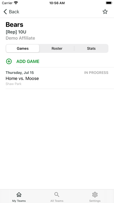 Baseball Manitoba Pitch Count Screenshot