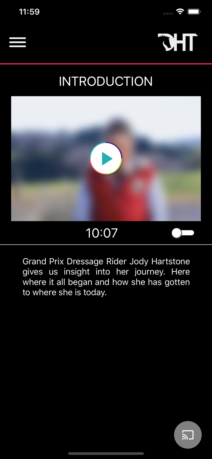 Dressage Horse Training