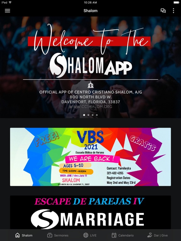 CCShalom iPad screenshot 1 - Education app