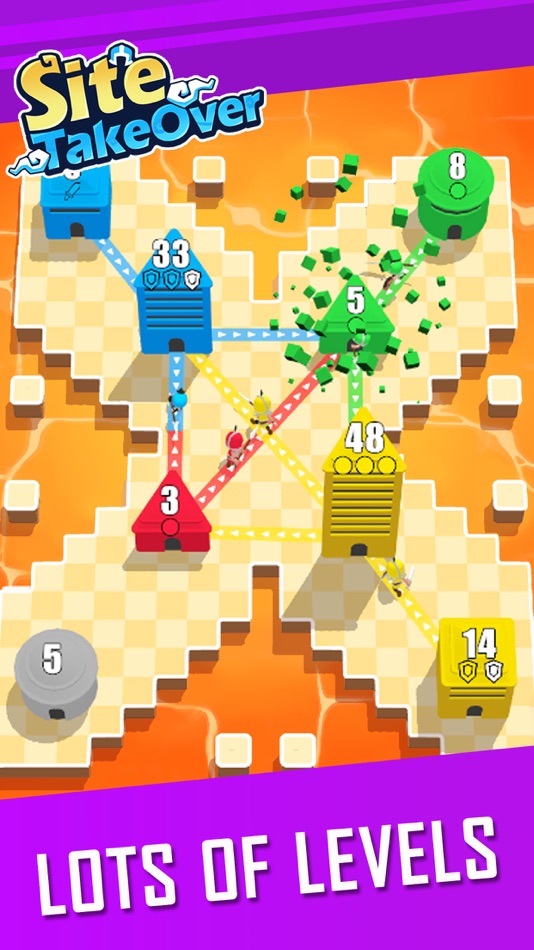 #4. Site Takeover-strategy io game (iOS) 由: HONG KONG YOULOFT TECHNOLOGY LIMITED