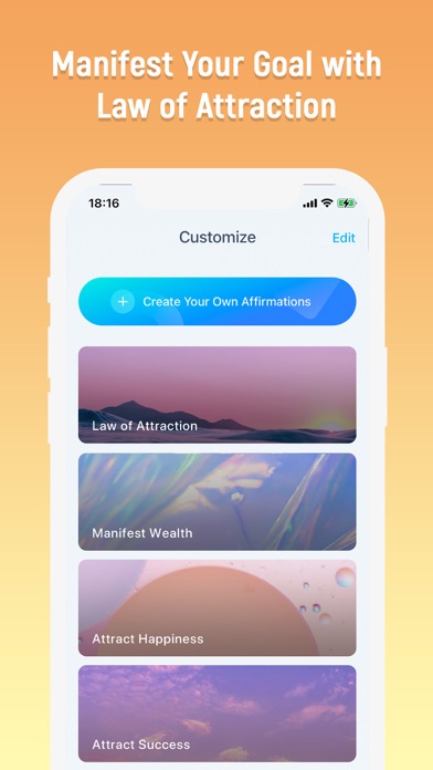 Affirmation: Law of Attraction Screenshot