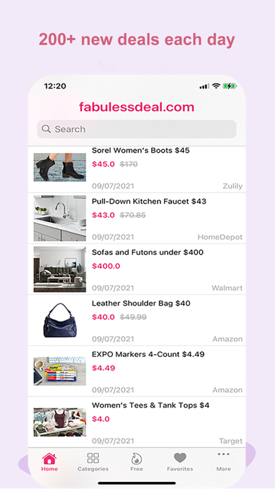 FabulessDeal: Discount Coupons Screenshot