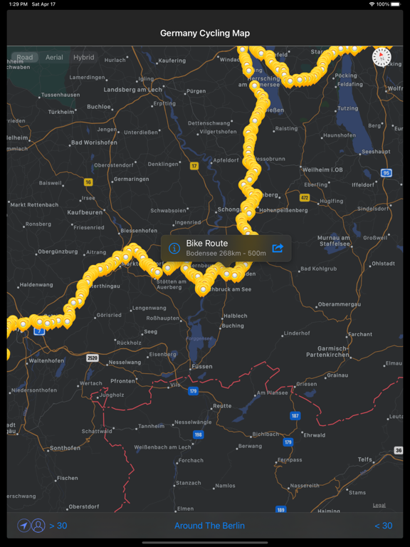 Screenshot #6 pour Germany Cycling Map