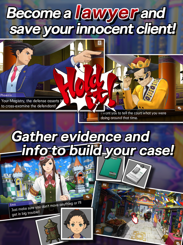 ‎Ace Attorney Spirit of Justice Screenshot