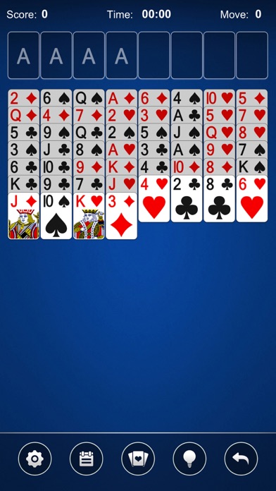 Freecell Solitaire by Mint Screenshot