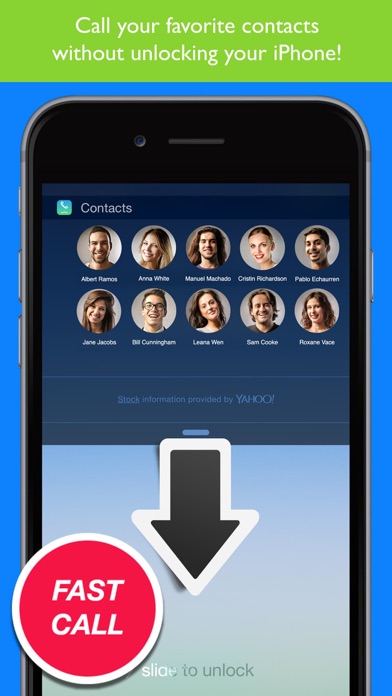 Screenshot #2 for Favorite Contacts Widget quike