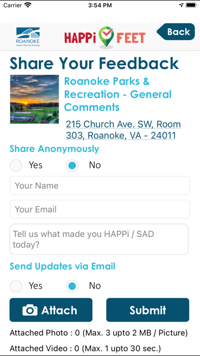 HAPPiFEET-Roanoke Park Screenshot