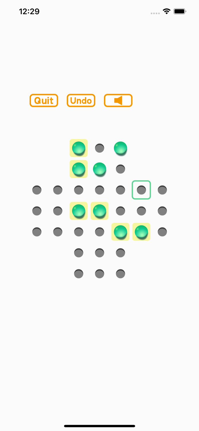 Peg Solitaire  Puzzle Game