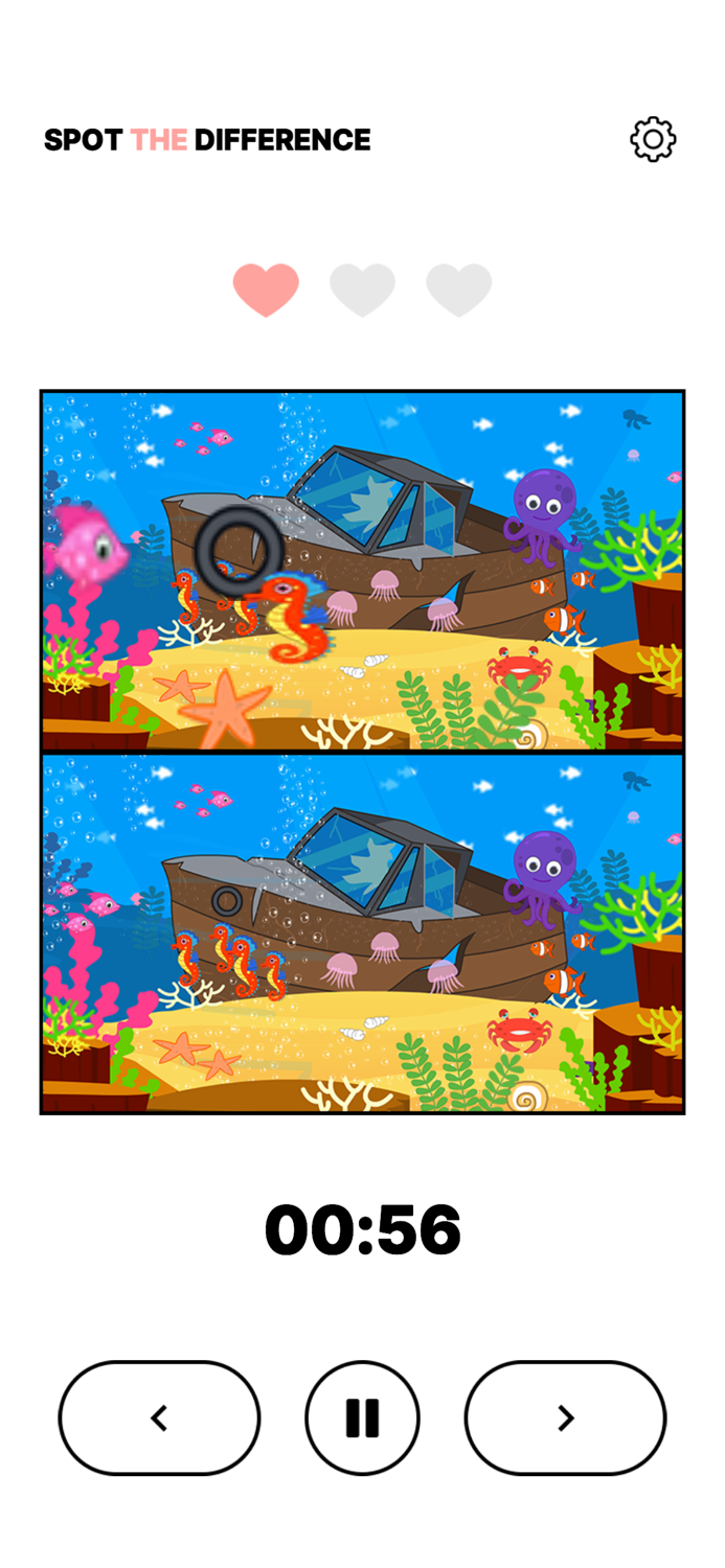 Spot The Difference •