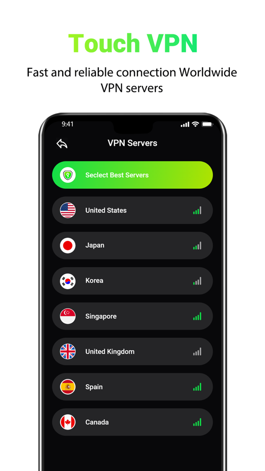 #3. VPN - Touch Hotspot VPN Proxy (iOS) 由: Touch VPN