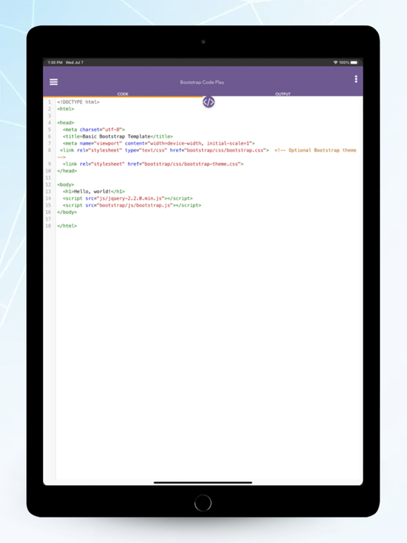 Screenshot #4 pour Bootstrap Code Play
