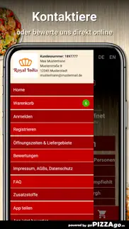 royal india cadolzburg iphone screenshot 3