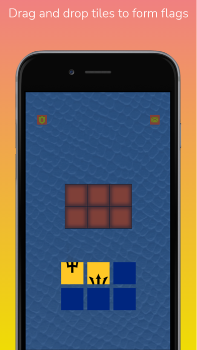 Country Flags: Tiling Puzzles Screenshot