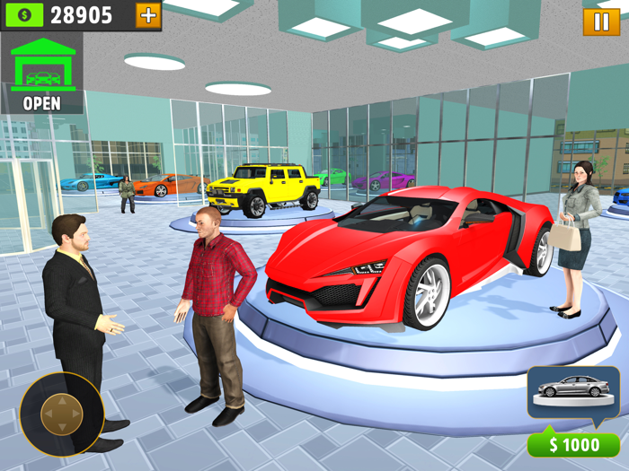 Car Dealer Job Tycoon Games