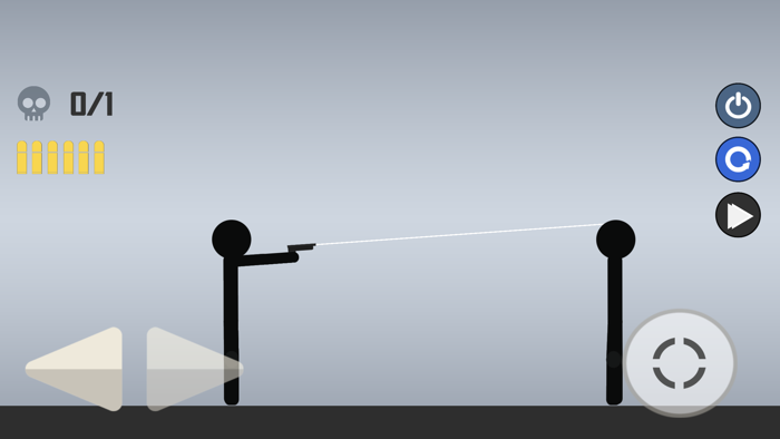 Mr. Stickman and the Bullet