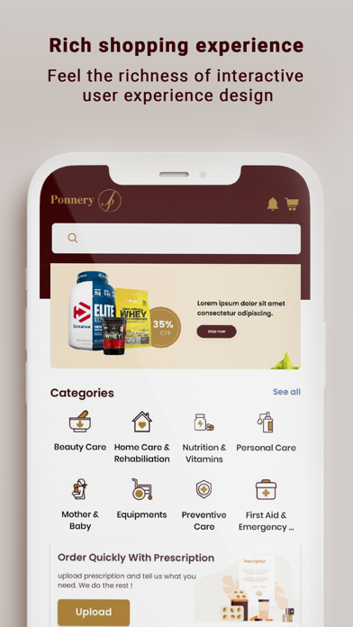 Ponnery - Online Store Screenshot