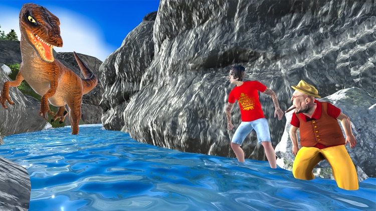 Scary Dinosaur Rampage Attack