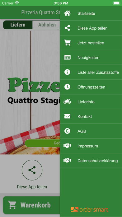 Pizzeria Quattro Stagioni Screenshot