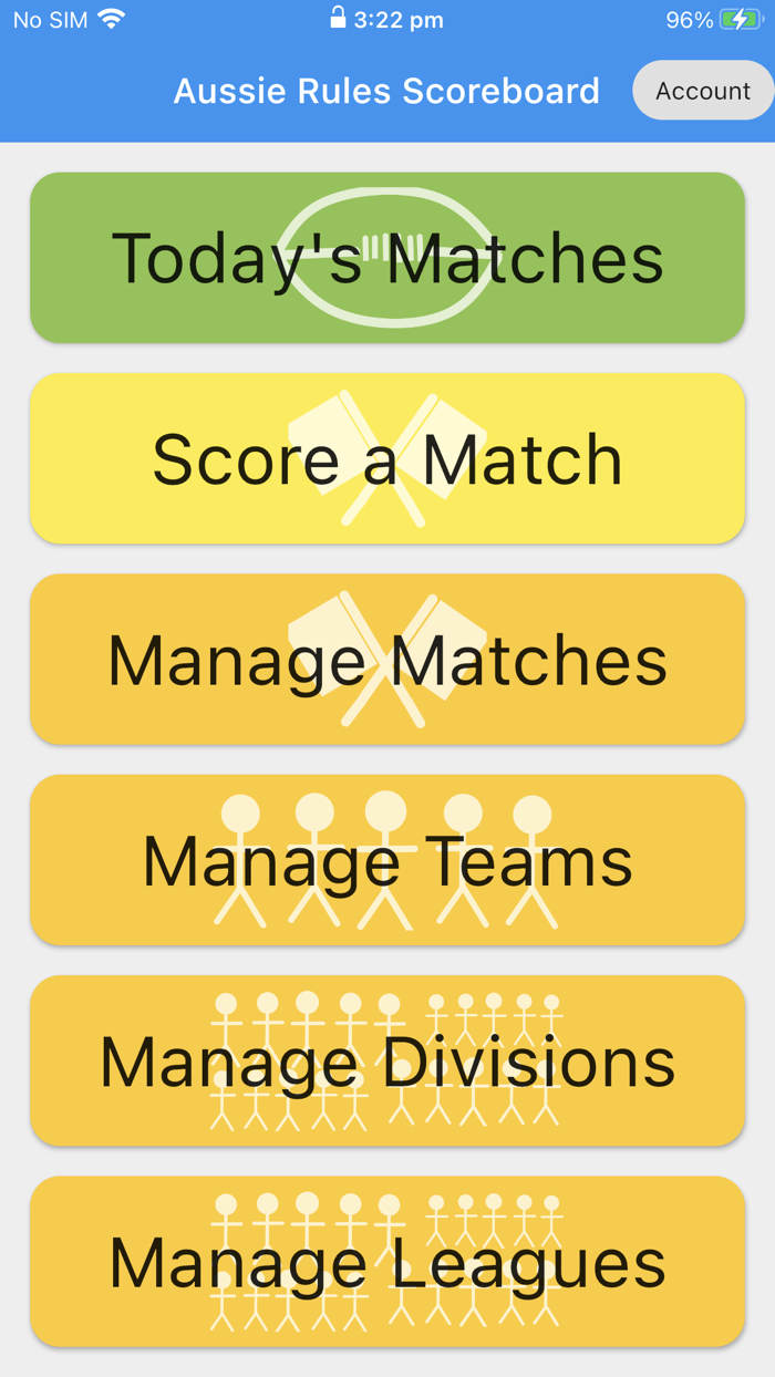 Aussie Rules Scoreboard