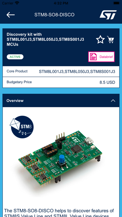 STM8 Finder Screenshot