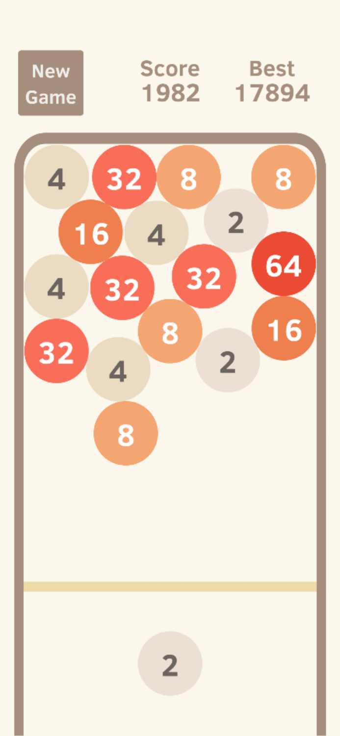 2048 Bubble Pop