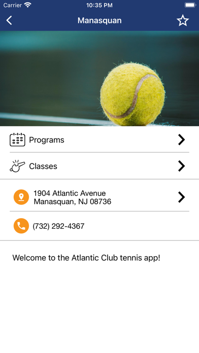 Atlantic Club Tennis Screenshot