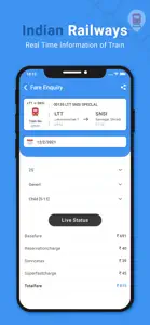 Indian Railways - PNR Status screenshot #5 for iPhone