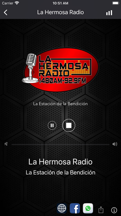 La Hermosa Radio Screenshot