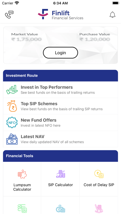 FINLIFT FINANCIAL SERVICES Screenshot