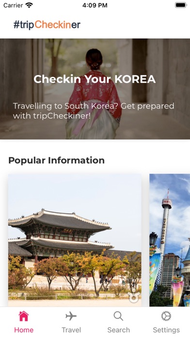 tripcheckiner : Trip To Korea Screenshot