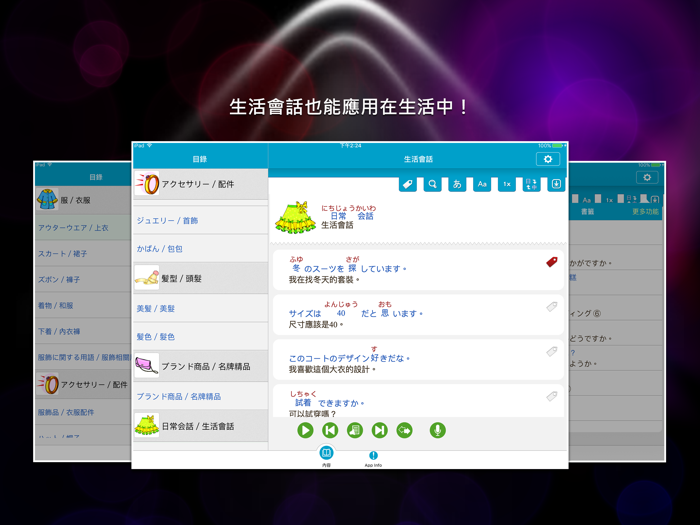 日語單字速讀 - 服飾篇