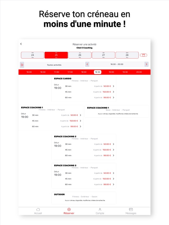 Screenshot #6 pour Club 5 Coaching