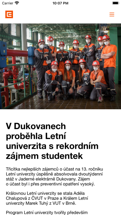 ČEZ Éčko Screenshot