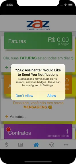 Game screenshot ZAZ Central Assinante hack