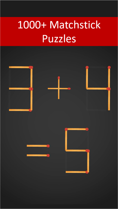 Matchstick Puzzle Gameのおすすめ画像5