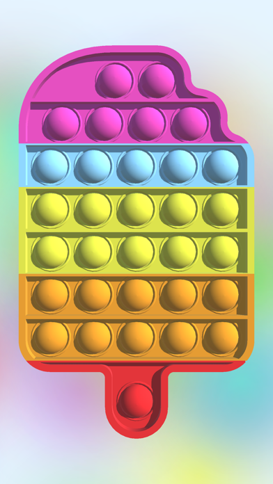 Pop it Fidget Toys 3D Screenshot