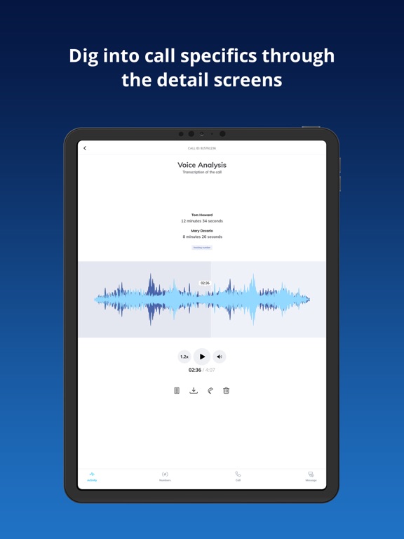 Screenshot #5 pour CallTrackingMetrics Agent App