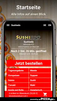 sushiedo frankfurt iphone screenshot 2