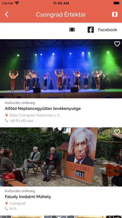 Csongrád Értéktár Screenshot