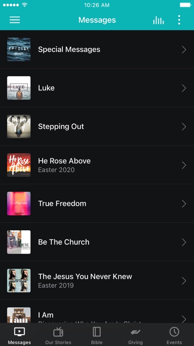 Mission Church App Screenshot